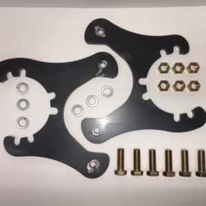 GLO Universal Dana 60 / 70 Disc Full Disc Brake Conversion Kit with e-brake calipers